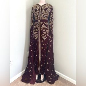 Velvet kaftan, Moroccan kaftan